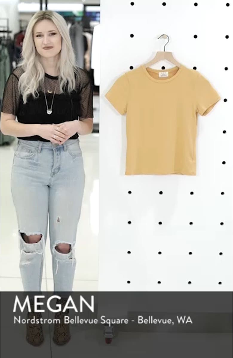 Fitted Tee, sales video thumbnail