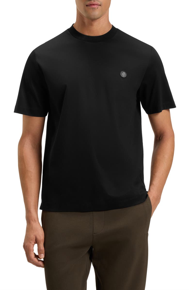 BOSS Taut Solid Cotton Logo T-Shirt, Main, color,