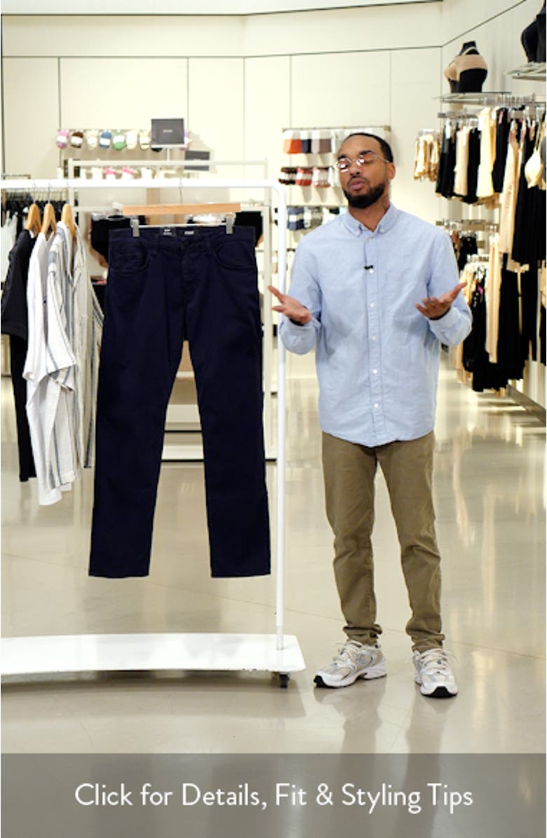 Zach Straight Leg Twill Pants, sales video thumbnail