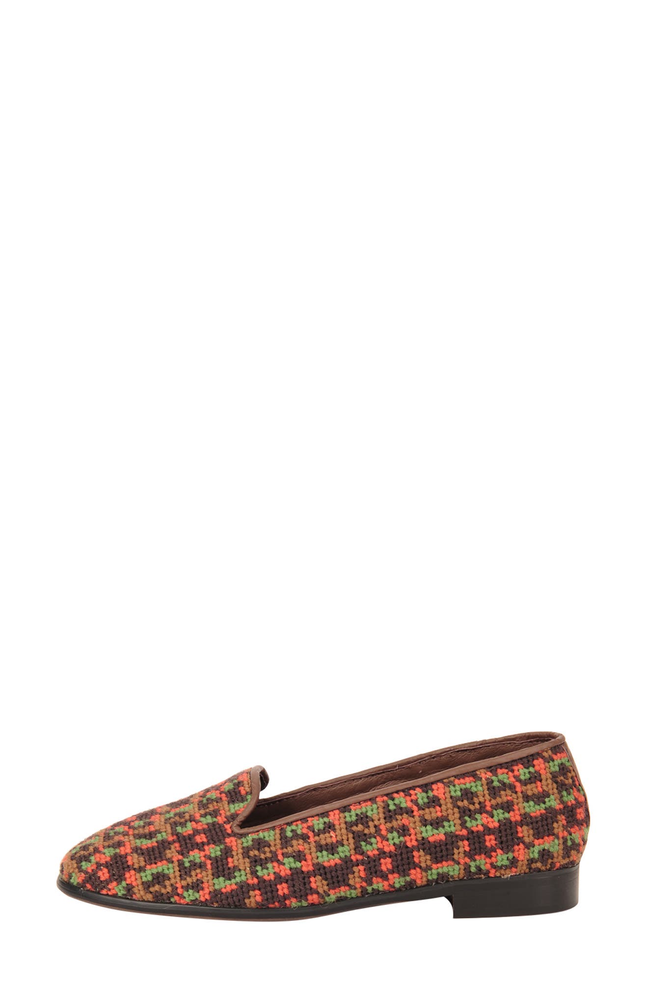 BY PAIGE Needlepoint Tweed Flat, Alternate, color, FALL TWEED