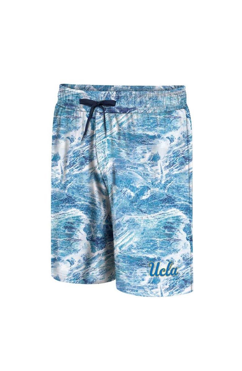COLOSSEUM Men's Colosseum Blue UCLA Bruins Realtree Aspect Ohana Swim Shorts, Alternate, color, 