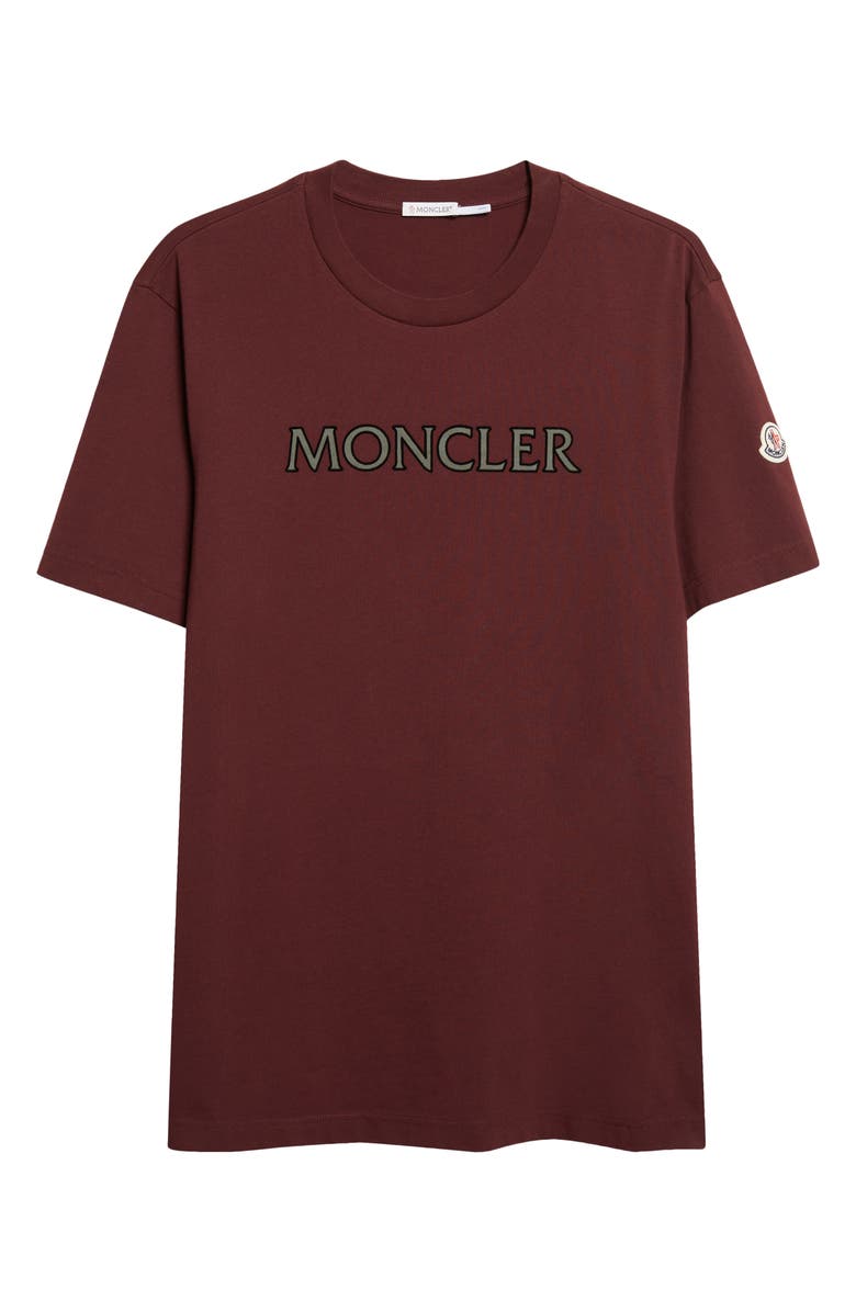 Moncler Logo Patch Graphic T-Shirt, Alternate, color, Port Royale