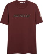 Moncler Logo Patch Graphic T-Shirt