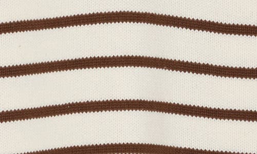 French Connection Mozart Stripe Sweater In Neutral