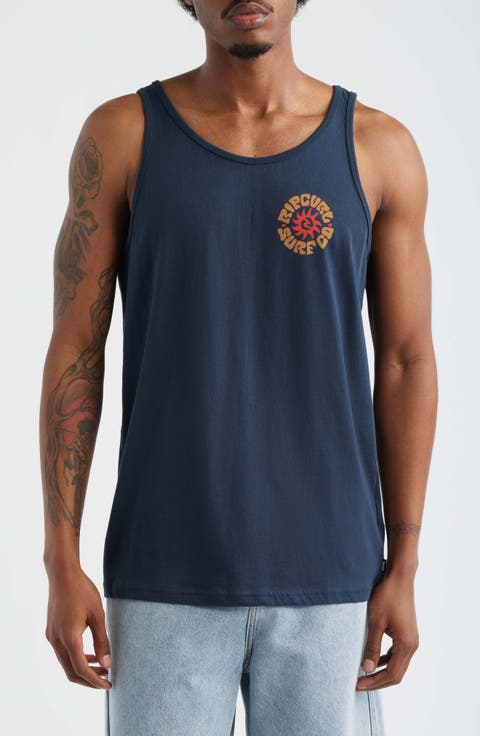 Pacific Rinse Cotton Graphic Tank
