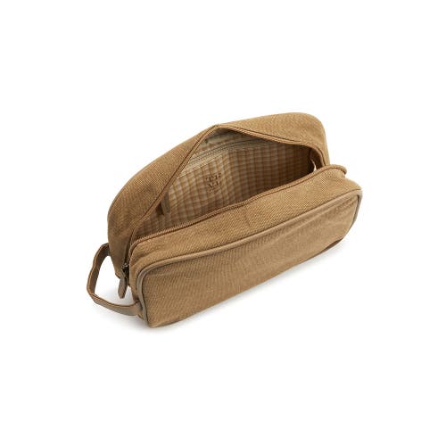 Trvl Design Mens Dopp Kit In Tan