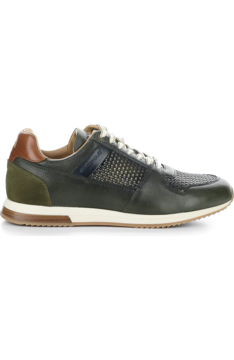 Ambitious 11240 Perforated Sneaker, Alternate, color, Khaki Leather