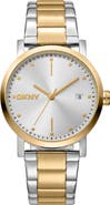 DKNY Two-Tone Bracelet Watch, 34mm