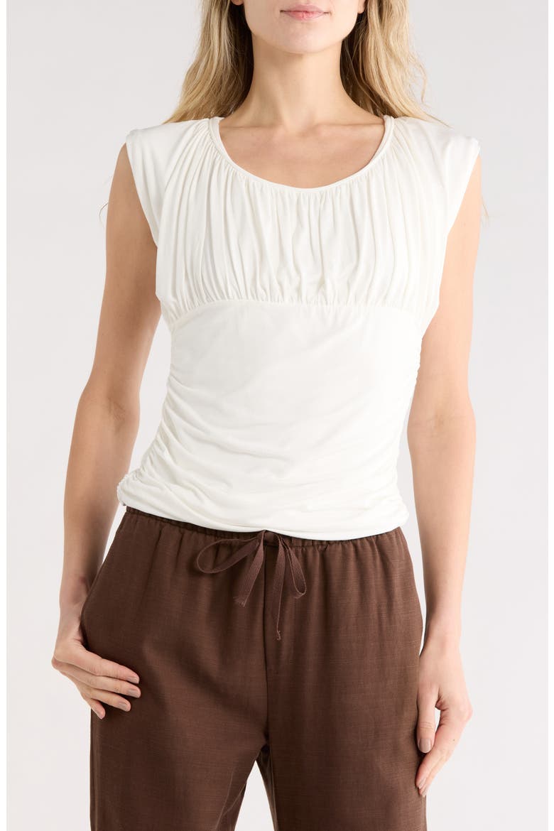 Scoop Neck Knit Top, Main, color, IVORY