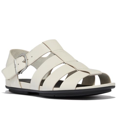 Gracie Leather Fisherman Sandals