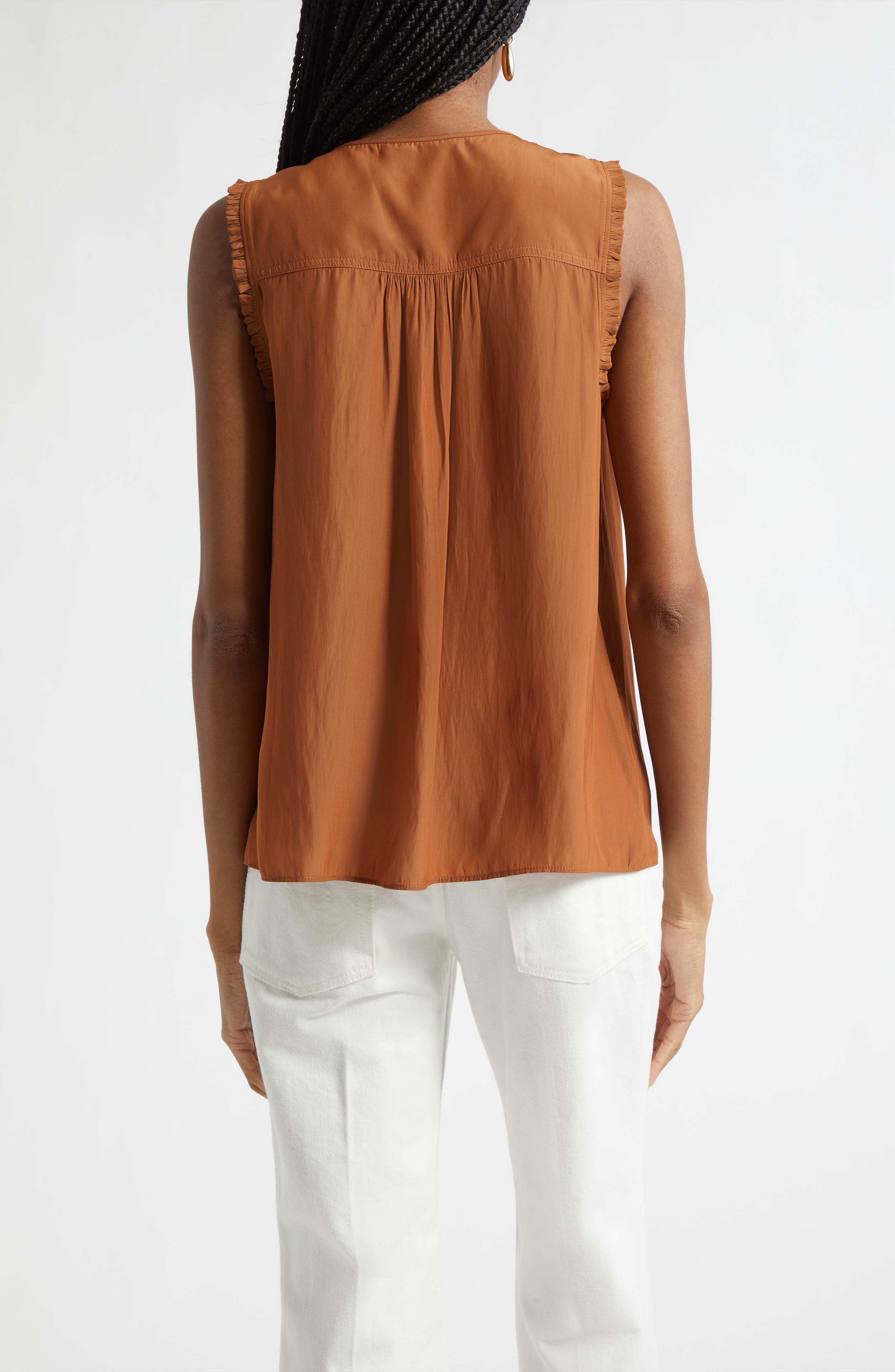 Adaline Embroidered Sleeveless Top - image 2