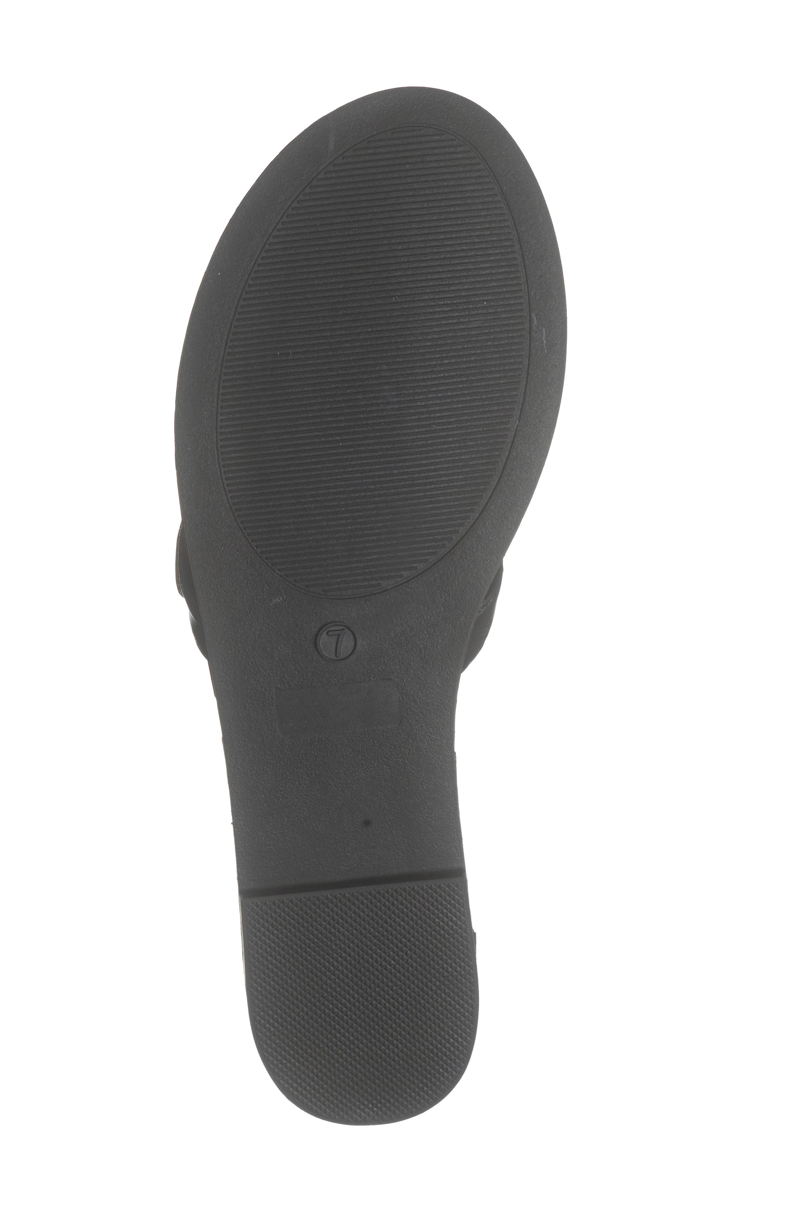 RACHEL Rachel Roy Lisbon Flip Flop, Alternate, color, Black