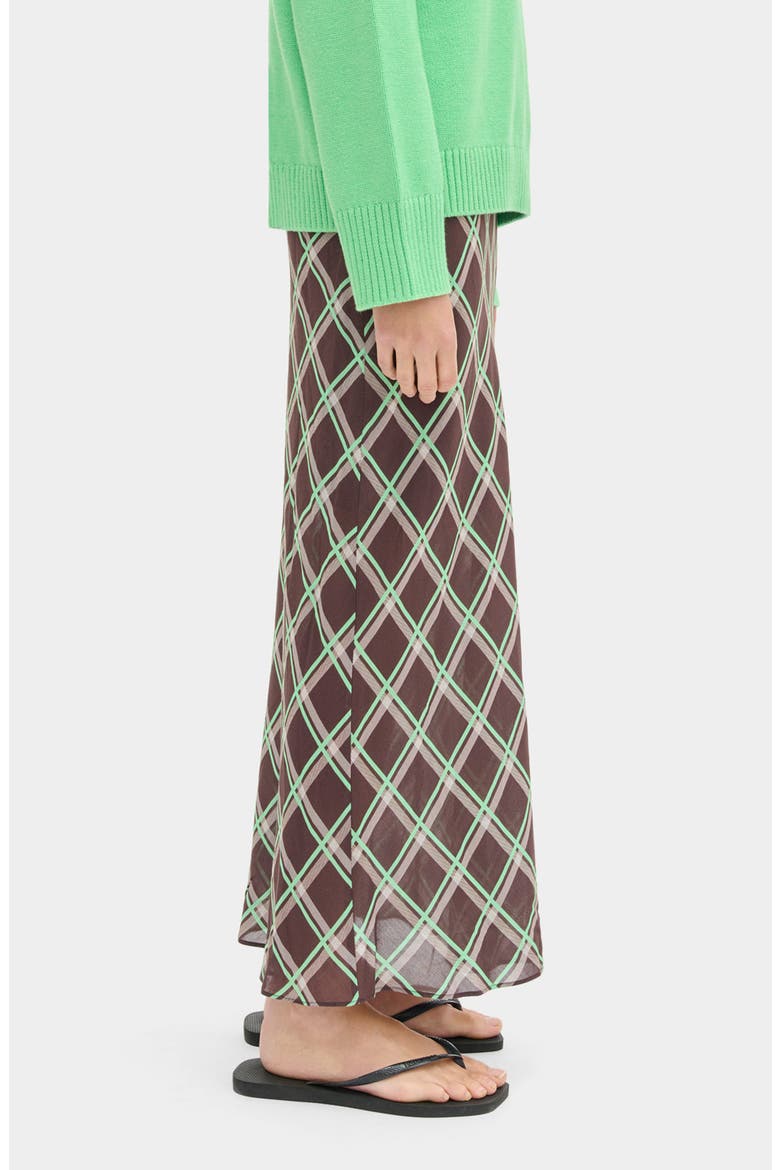 Yvonne Maxi Skirt, Alternate, color, BROWN MIX