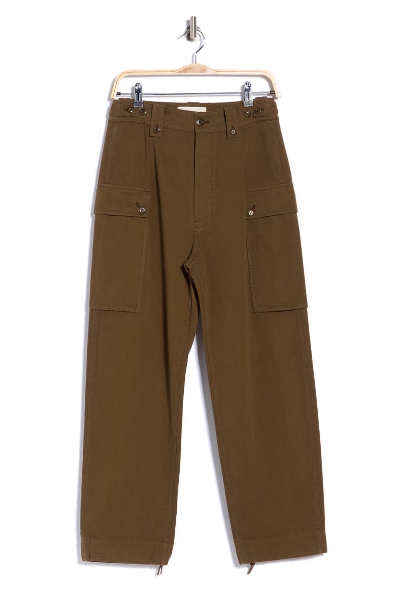 The Convoy Ankle Wide Leg Pants, Main, color, VINTAGE MILITARY