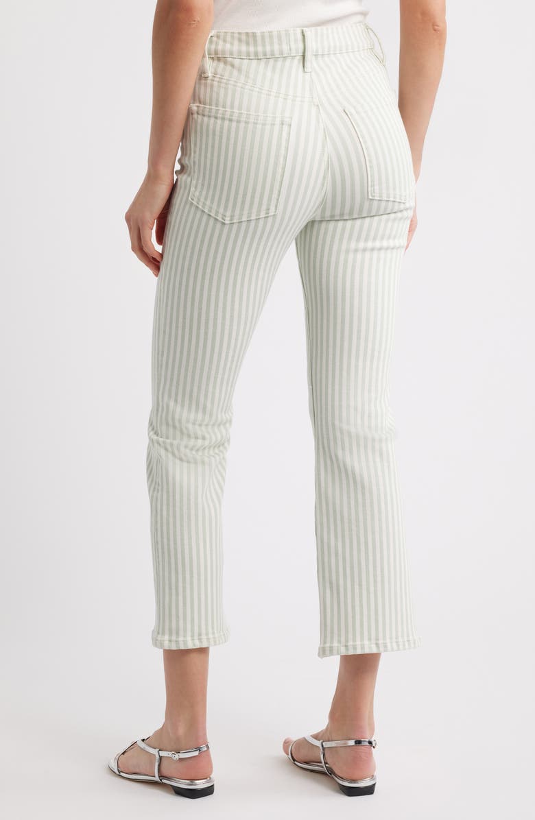 FRAME The Reboot High Waist Crop Bootcut Jeans, Alternate, color, Seamist Stripe