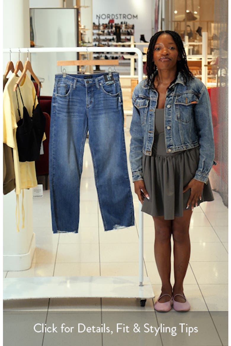 Chelsea Frayed Boyfriend Jeans video