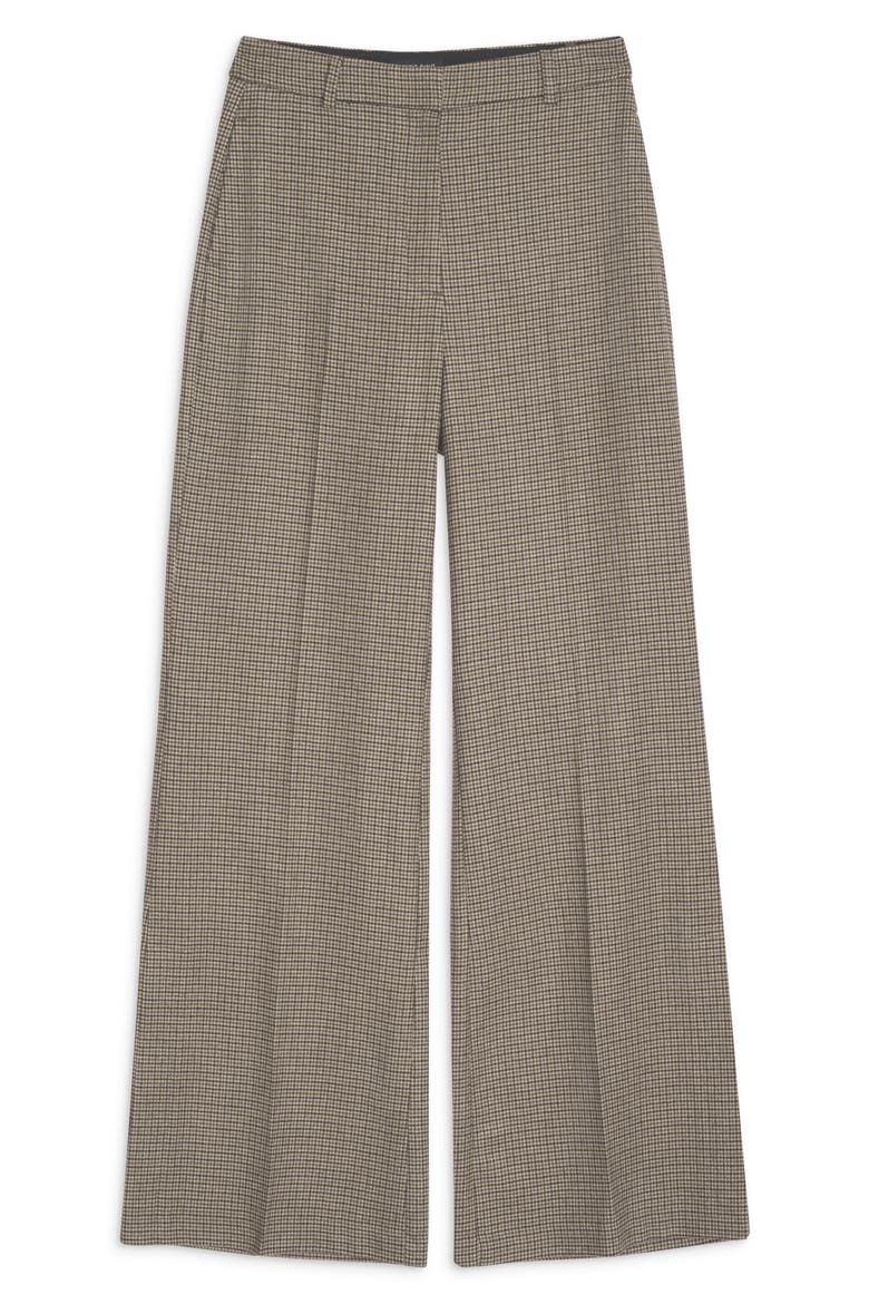 Lyra Wide Leg Trouser, Alternate, color, MINI HOUNDSTOOTH