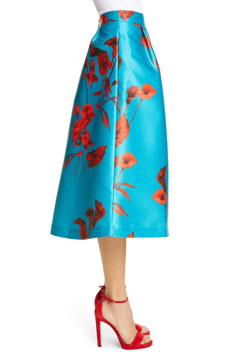Ted Baker London Arielle Fantasia Jacquard Full Skirt, Alternate, color, 