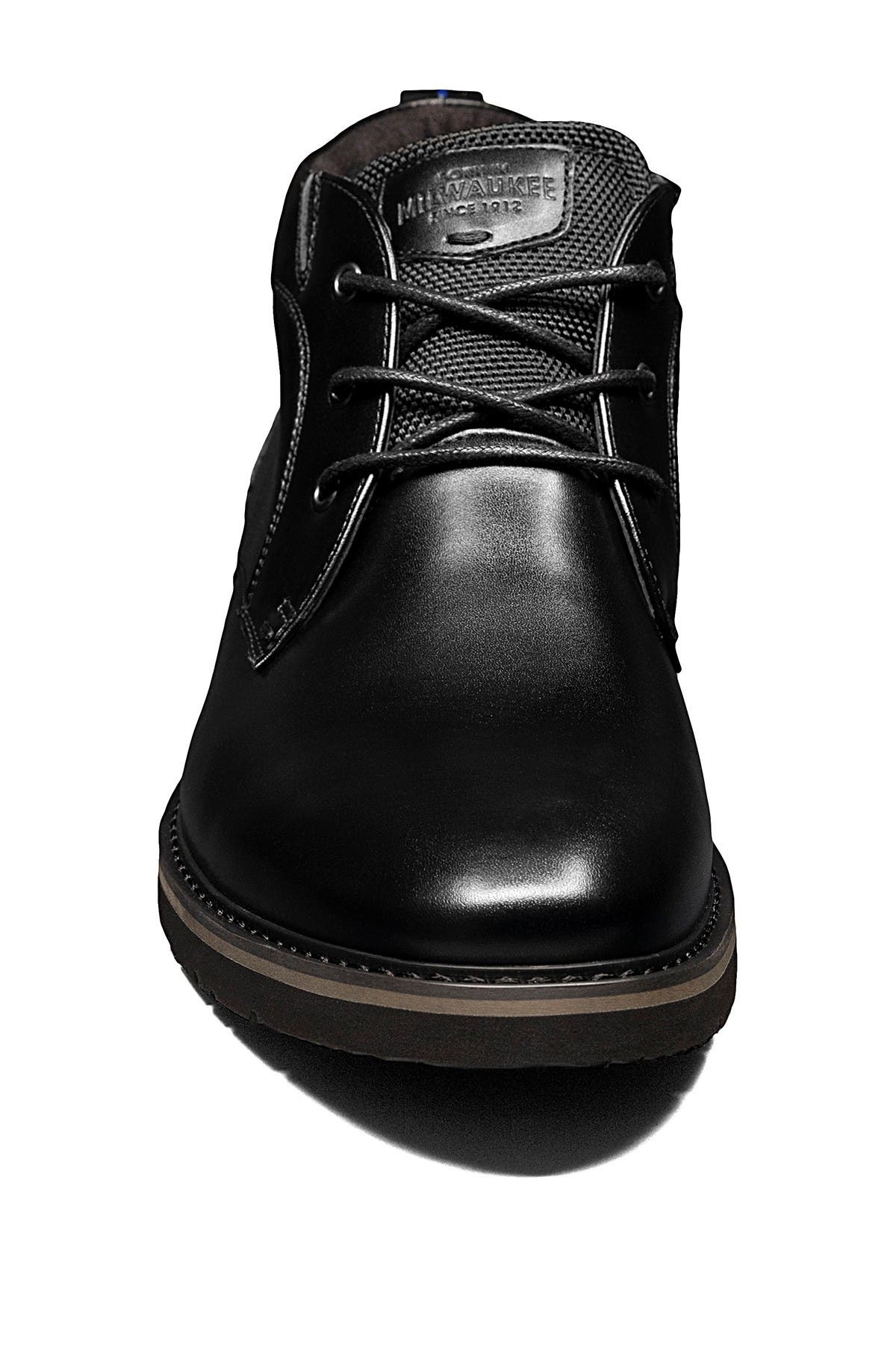 NUNN BUSH Denali Waterproof Plain Toe Boot - Wide Width Available, Alternate, color, Black