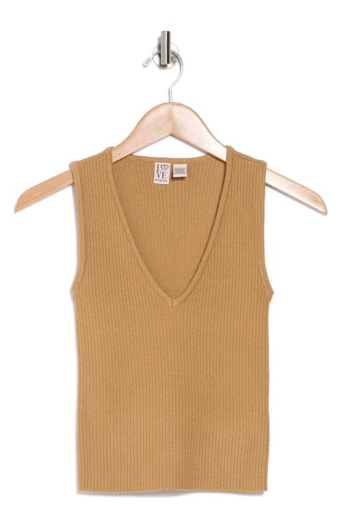 Love By Design Sandy V-neck Sweater Tank