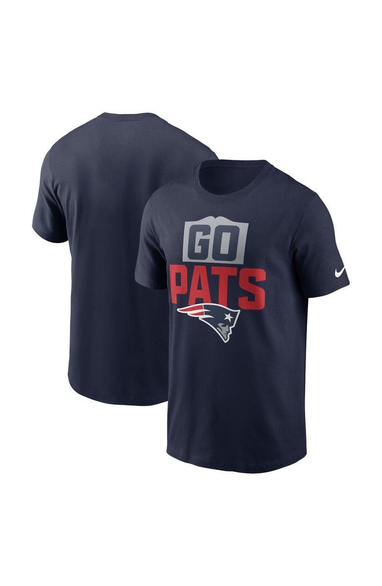 Nike Men's Nike Navy New England Patriots Local Essential T-Shirt, Main, color, Navy