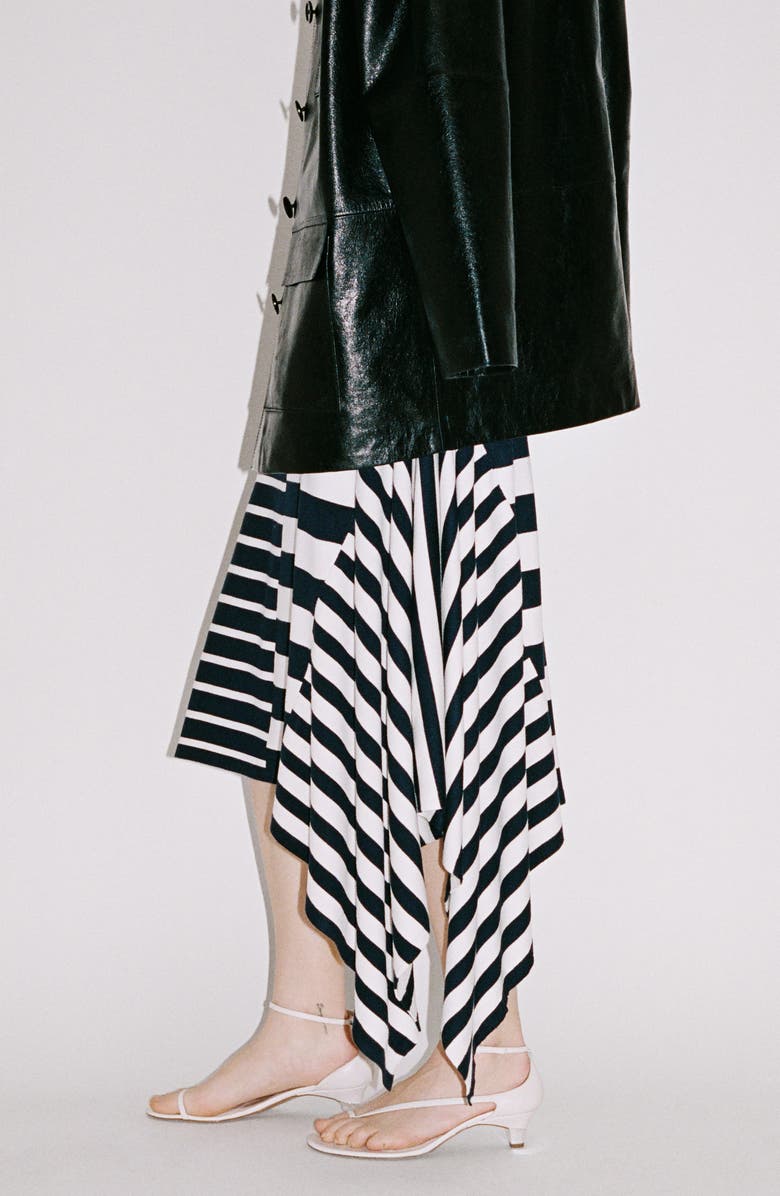 MANGO Ankle Strap Kitten Heel Sandal, Alternate, color, Ecru