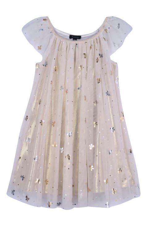 Kids' Fluffy Bow Dress (Little Kid)