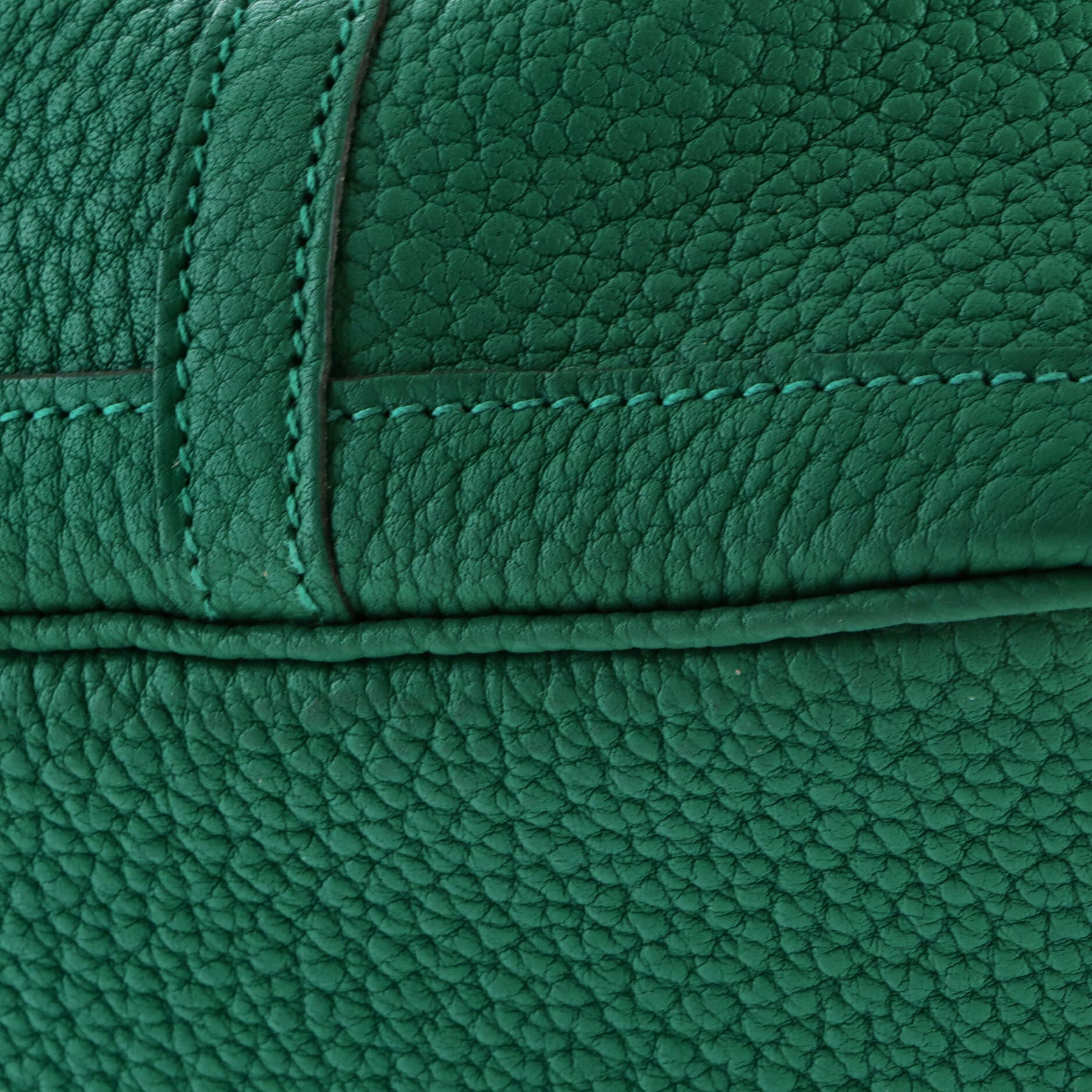 Pre-Owned Hermes Garden Party Tote Leather 36, Alternate, color, Vert Vertigo