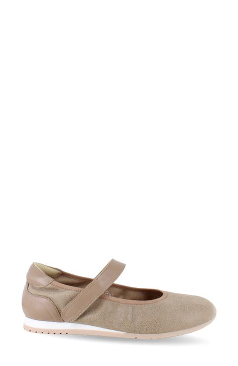 Pure Leather Mary Jane Flat