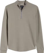 Swannies Luke Cotton Blend Performance Quarter Zip Pullover