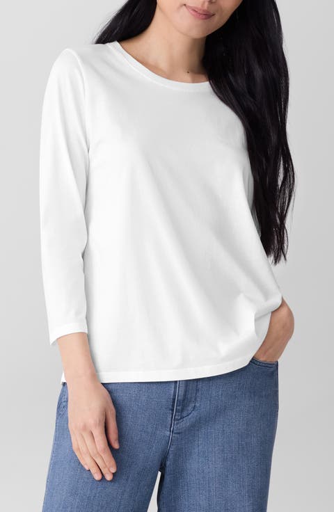 Shop White Eileen Fisher Online | Nordstrom