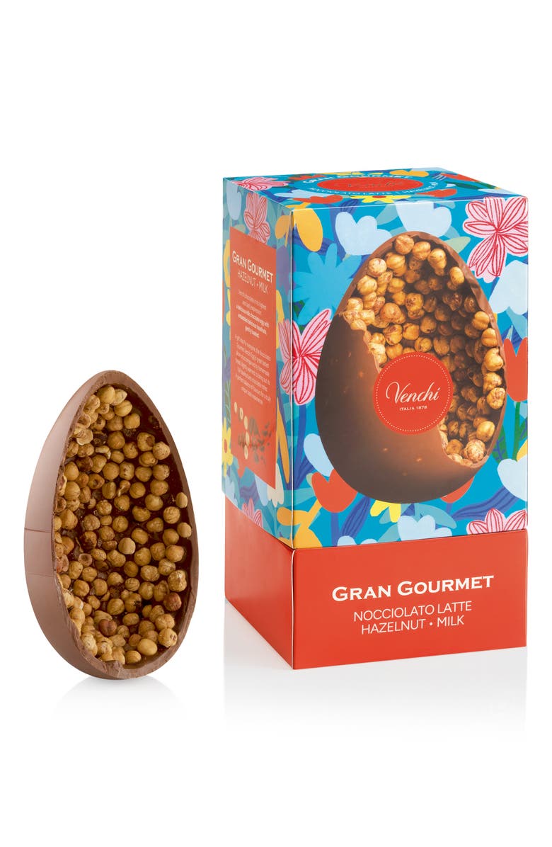 Venchi Easter Gran Gourmet Milk Hazelnut Egg, Alternate, color, 