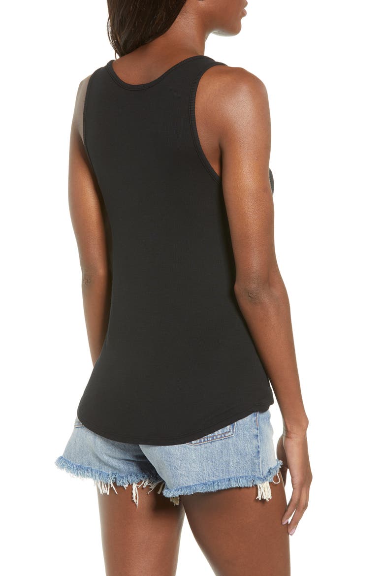 Zuma Scoop Tank, Alternate, color, BLACK