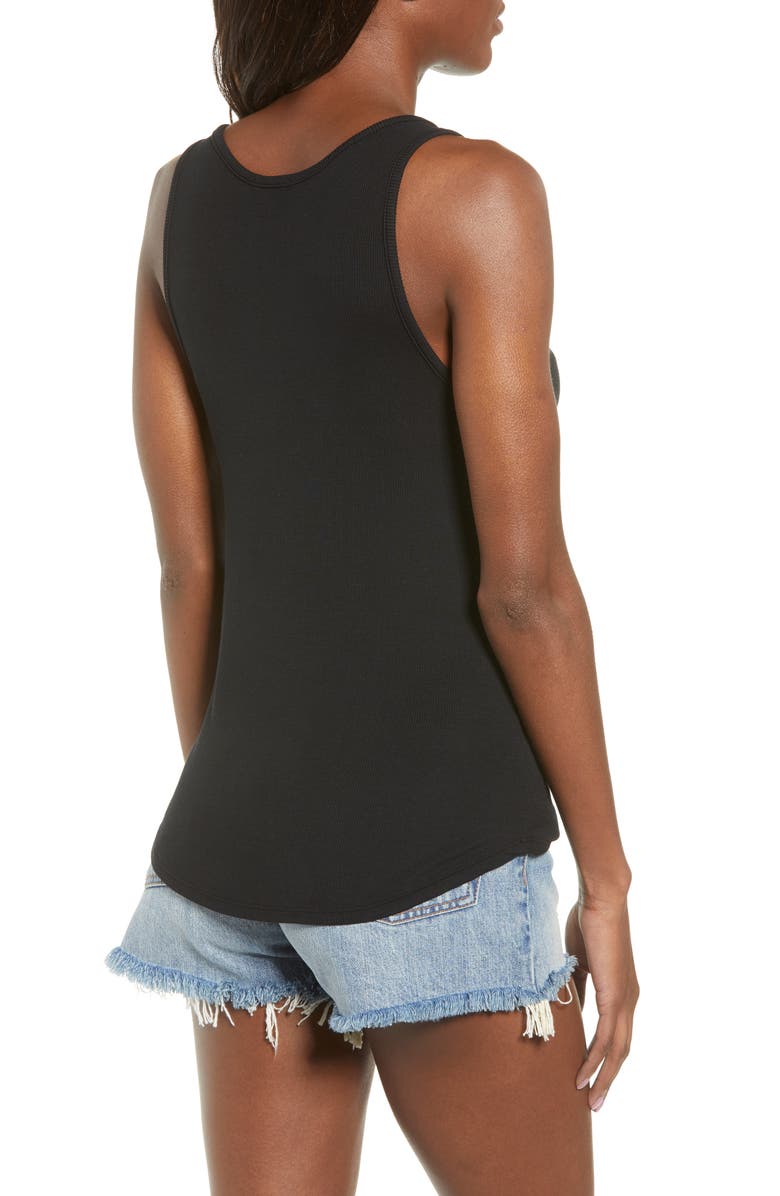 Splendid Zuma Scoop Tank, Alternate, color, Black