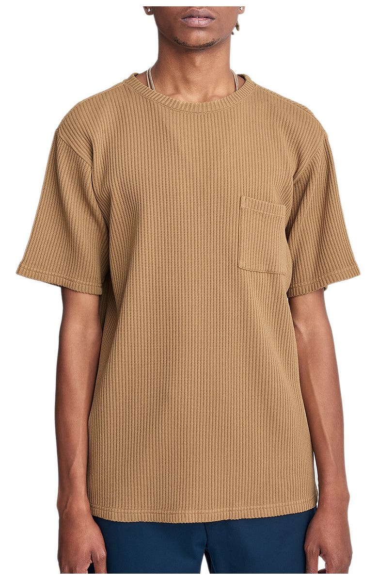 Saturdays NYC Randall Ribbed Knit Pocket T-Shirt, Main, color, 