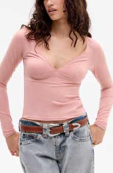 BDG Urban Outfitters Je T’Aime Long Sleeve Top