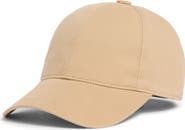 Vince Lux Adjustable 6-Panel Cotton Gabardine Baseball Cap