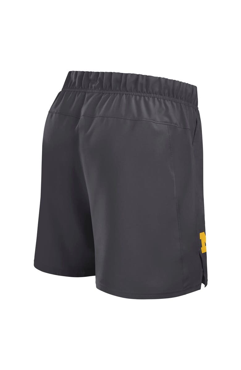 Jordan Brand Men
s Jordan Brand Gray Michigan Wolverines Primetime Woven Victory Performance Shorts, Alternate, color, Gray