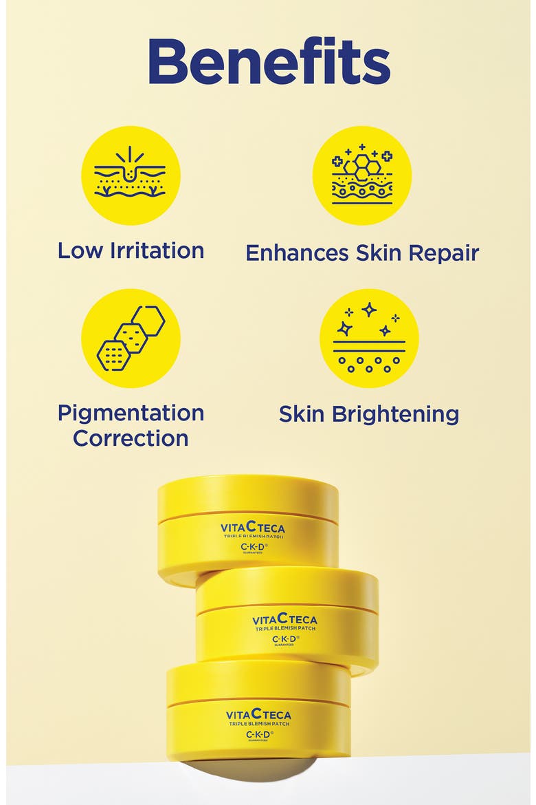 Vita C Teca Triple Blemish Patch - 60 Count, Alternate, color, NO COLOR