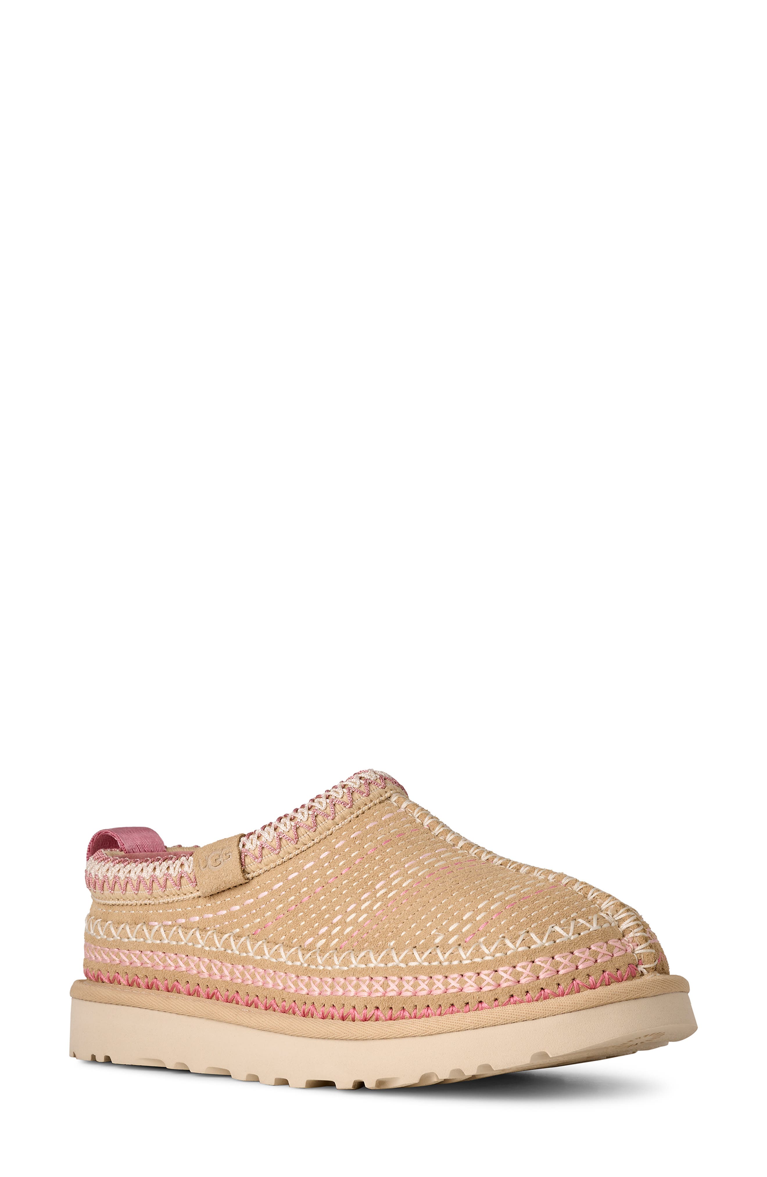 UGG<sup>®</sup> Tasman Meadow Slip On, Main, color, Sand Castle