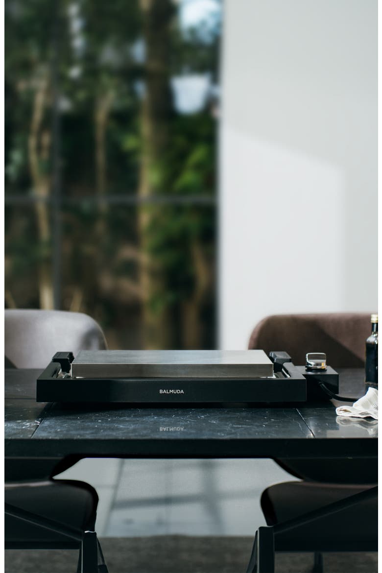 The Teppanyaki Steel-Clad Griddle, Alternate, color, BLACK