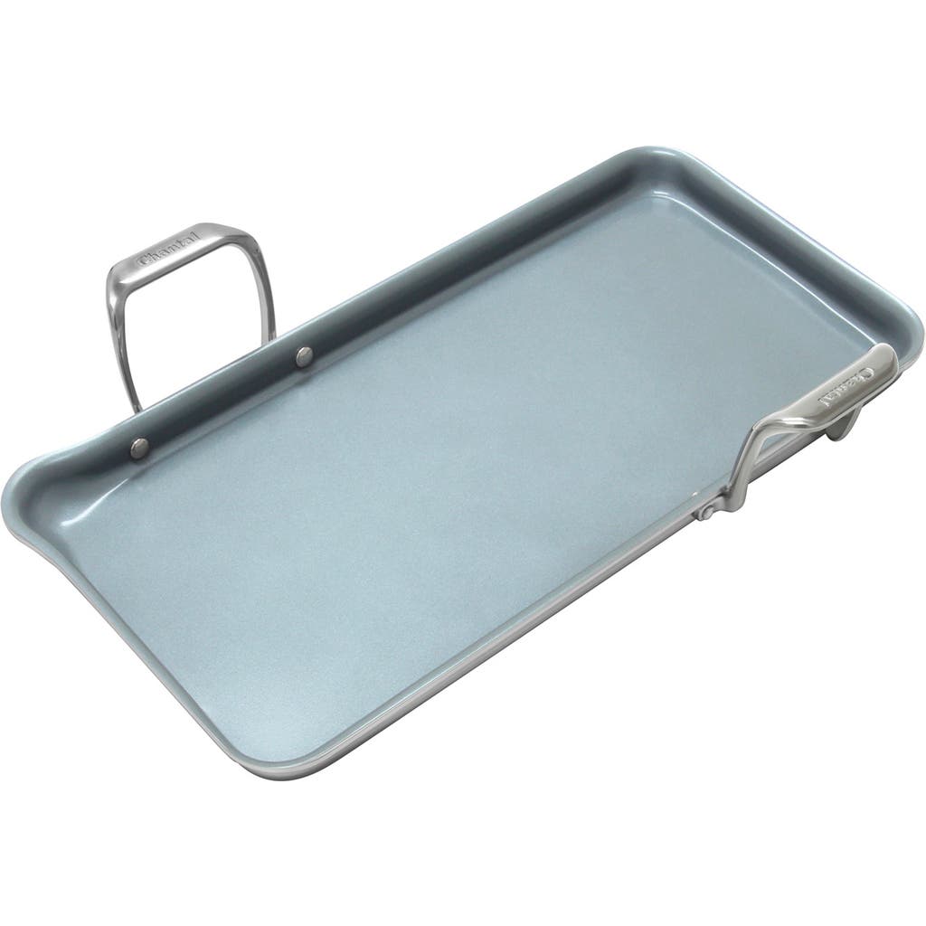 Chantal Induction 21 Tri-ply Griddle W/ Ceramic Coating - 19.09" X 9.52"