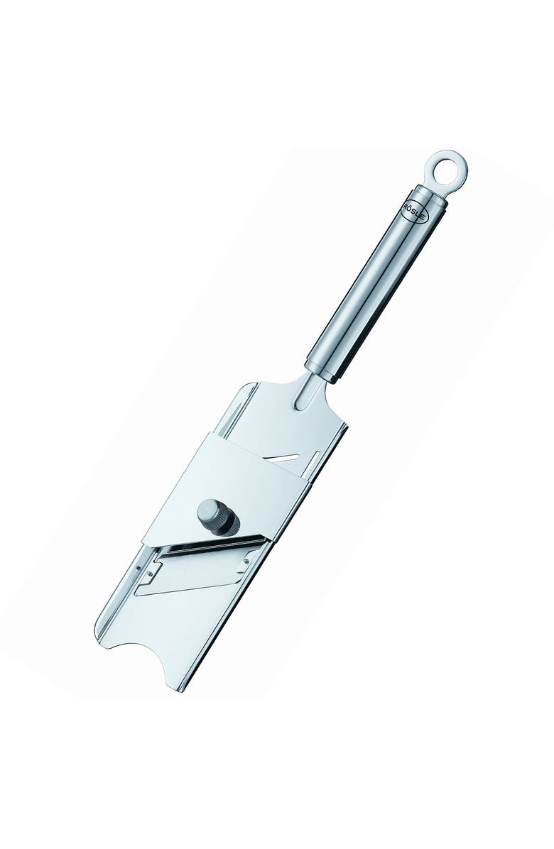 Rosle Stainless Steel Gourmet Slicer, 11.1-Inch, Alternate, color, Silver
