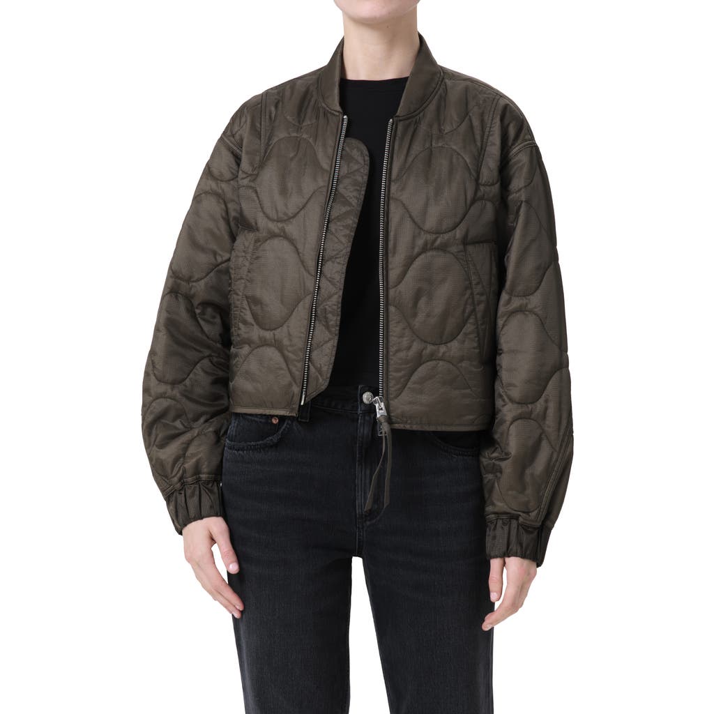 AGOLDE AGOLDE IONA QUILTED NYLON JACKET