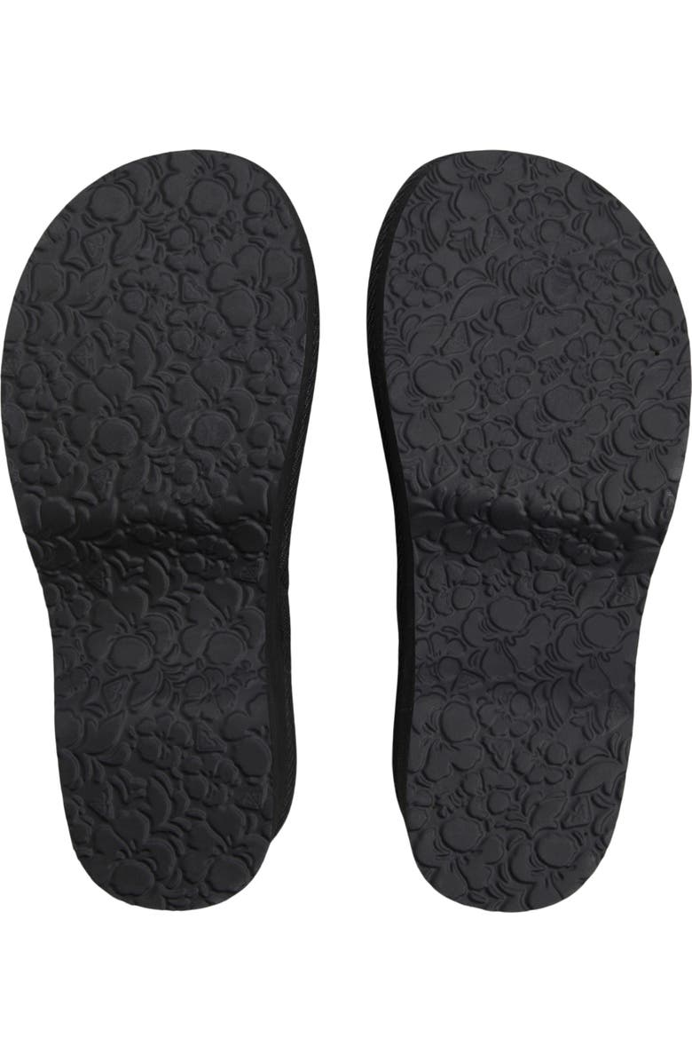 Roxy Ryana Platform Flip Flop, Alternate, color, Black