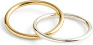 Madewell Mixed-Metal Skinny Linked Ring