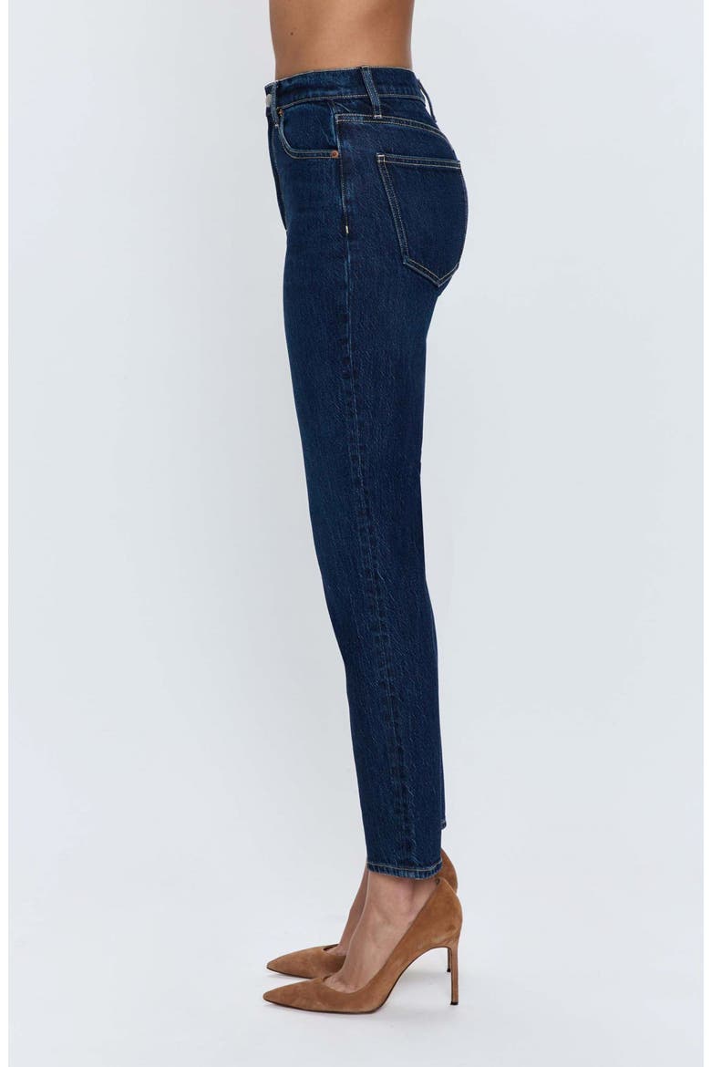 Bri High Waist Ankle Straight Leg Jeans, Alternate, color, FOCUS