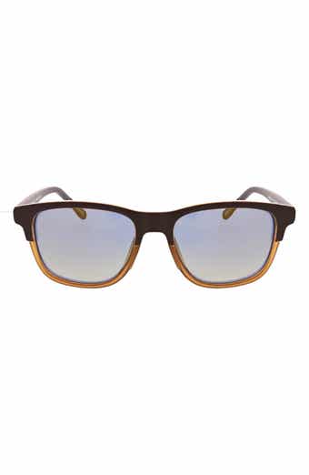 Hurley 55mm Polarized Square Sunglasses