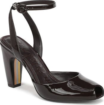 Sam Edelman Wrenna Ankle Strap Peep Toe Pump (Women) | Nordstrom