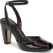 Sam Edelman Wrenna Ankle Strap Peep Toe Pump